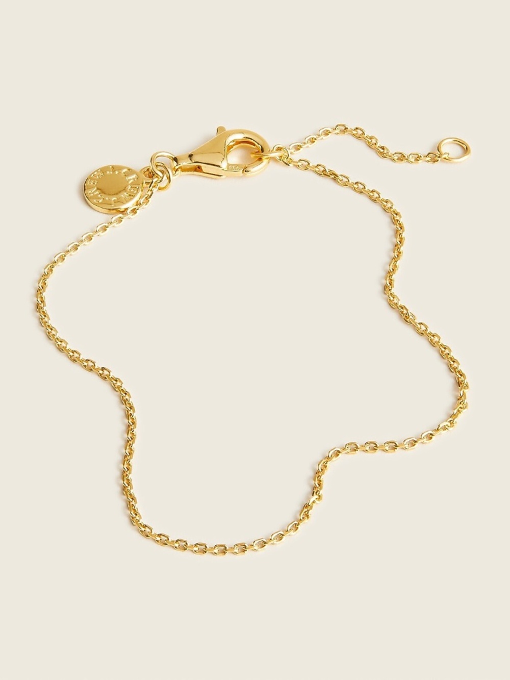 J.Crew Demi-fine 14k Gold-plated Chain Bracelet - NWOT